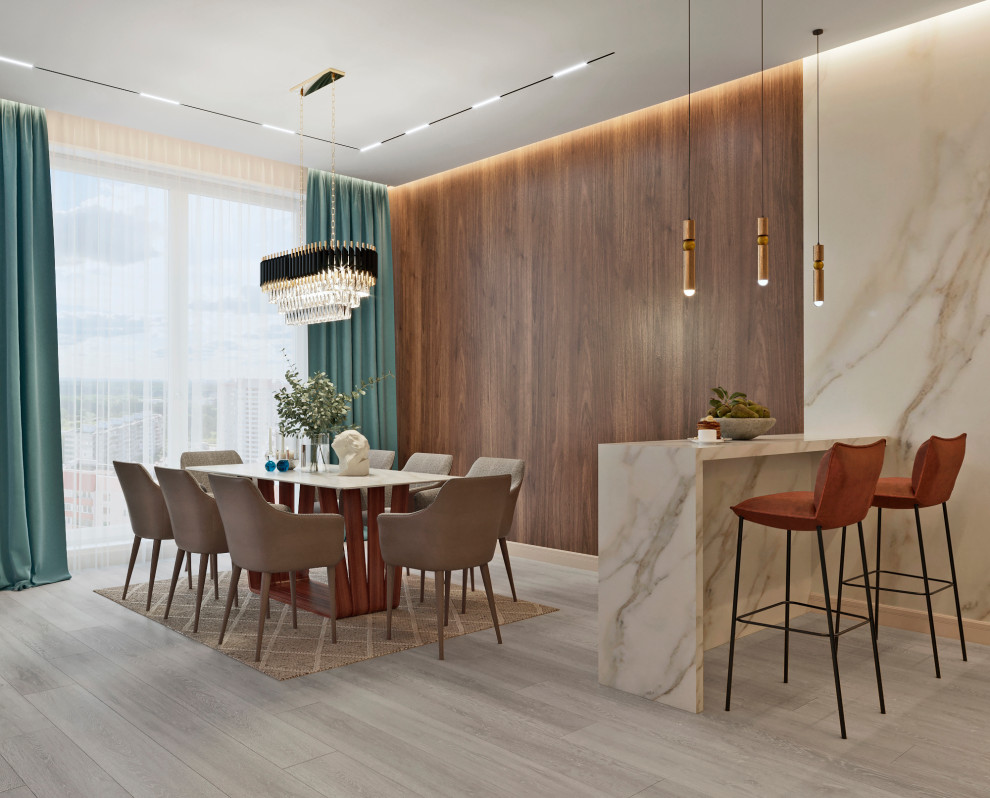 Обеденный стол + остров