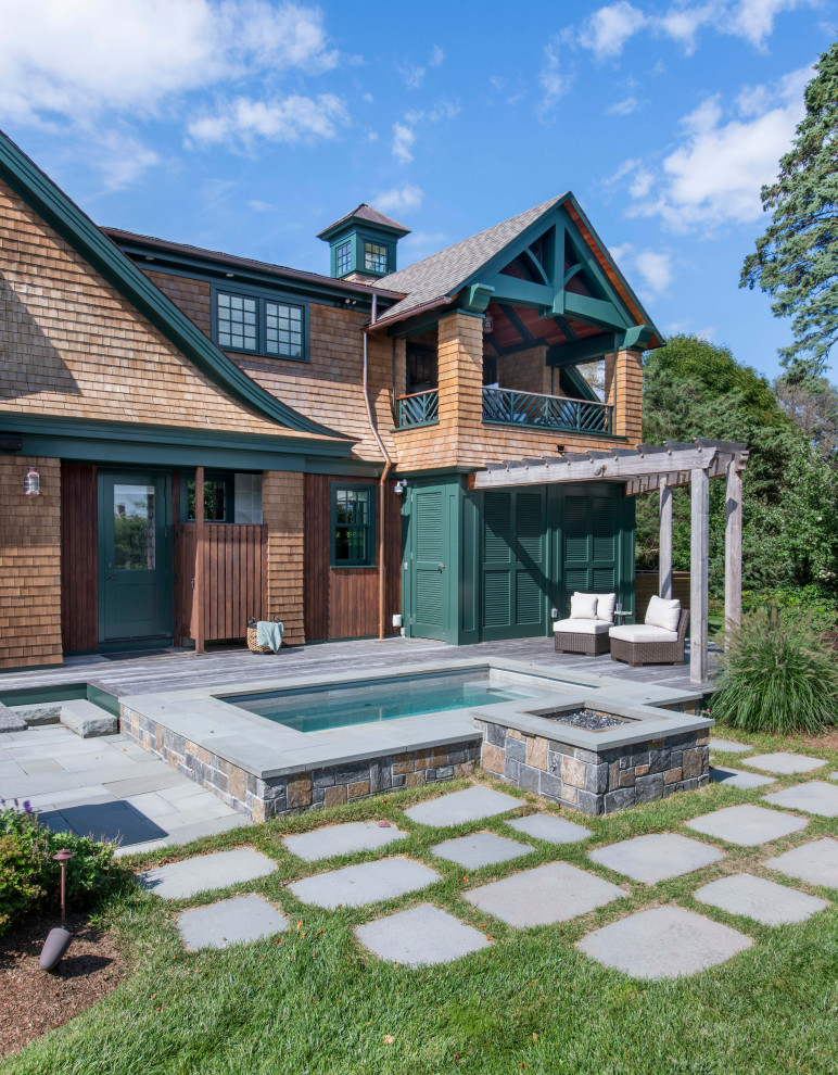 Home design - transitional home design idea in Boston