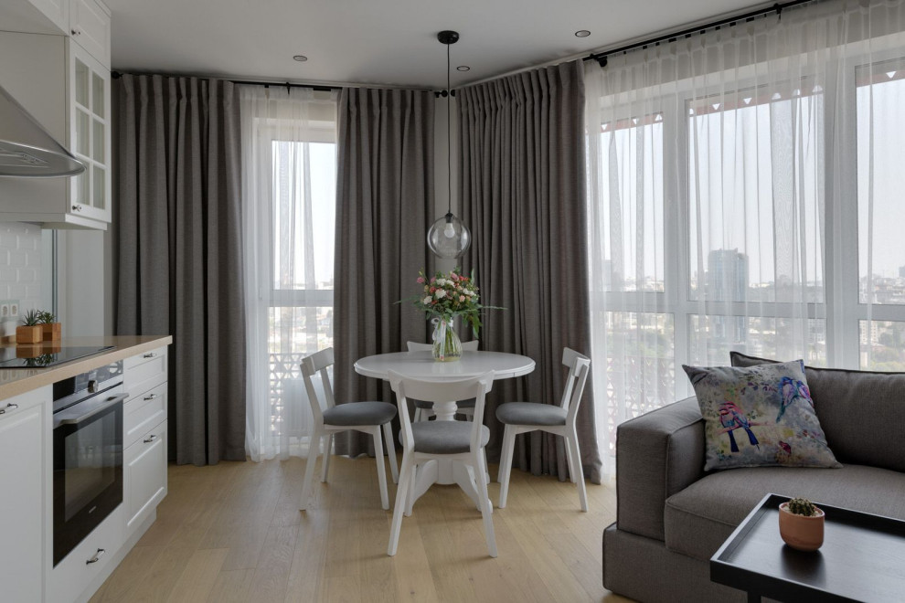 Ремонт квартиры в современном стиле в новостройке Москвы