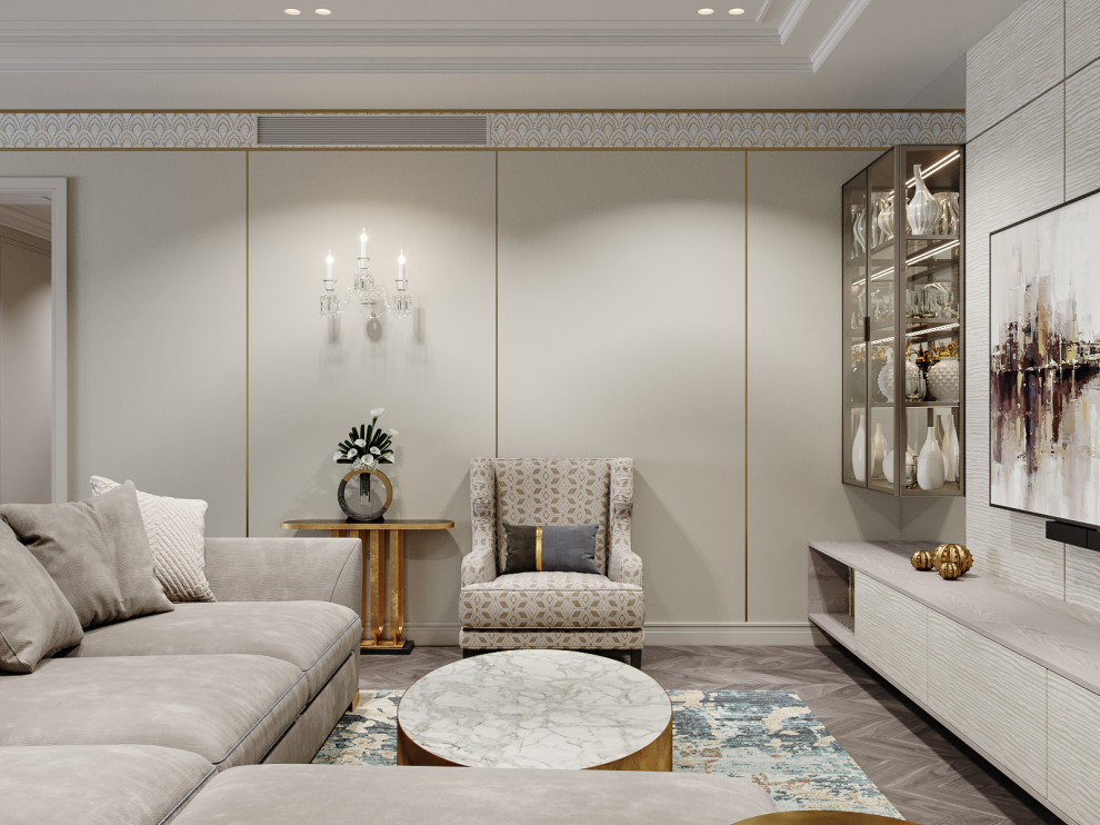 Квартира в духе неоклассики