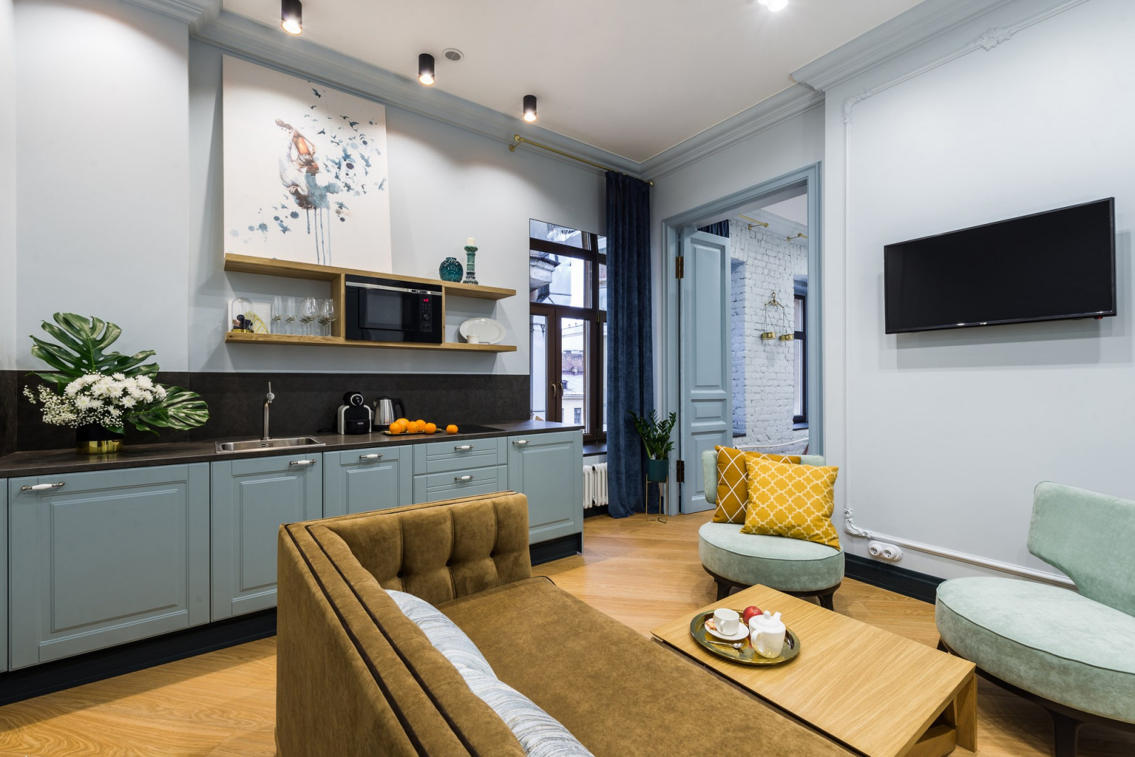 Апартаменты на улице РУбинштейна