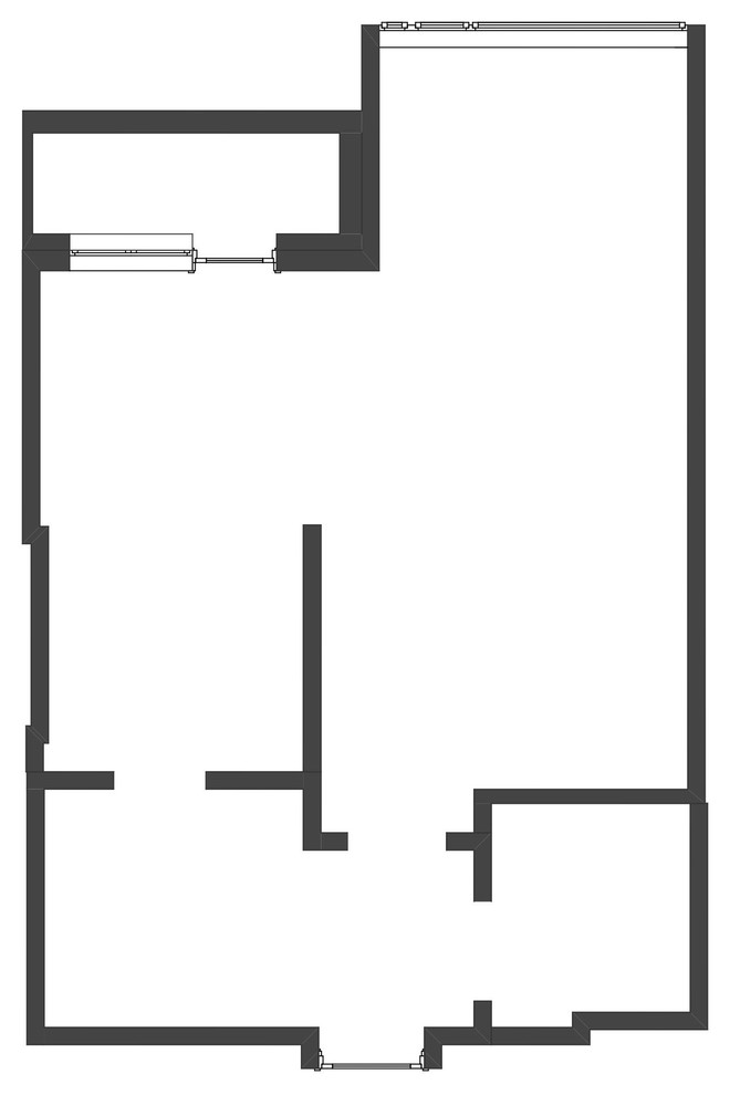 Однокомнатная квартира-студия для семьи с ребенком