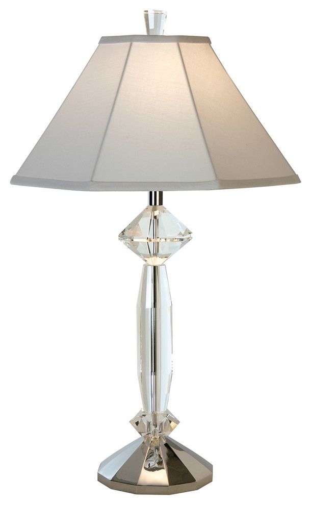 Trend Lighting TT5869 Eloquence 1 Light Table Lamps in Polished Chrome