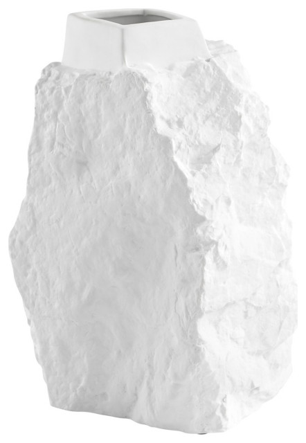 Cyan Piedra Vase 10944 - White
