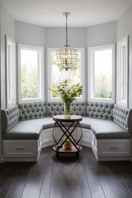 Breakfast nook in Kitchen transitional-dining-room
