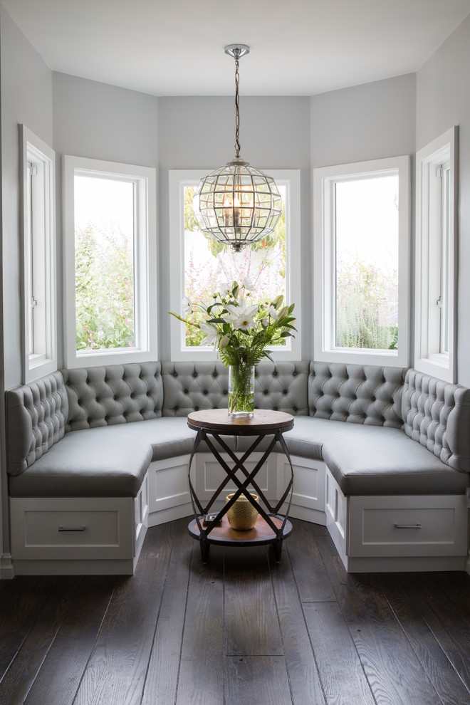 Breakfast nook in Kitchen - Transitional - Dining Room - Los Angeles ...