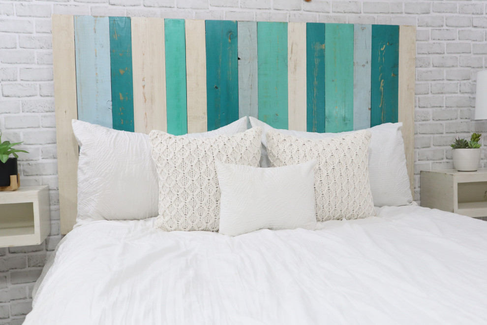 Handcrafted Headboard, Leaner Style Beach Style Headboards by