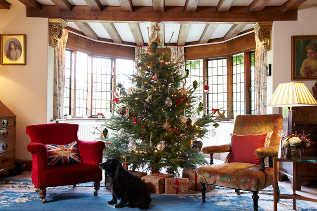 Christmas Interior klassisk-dagligstue