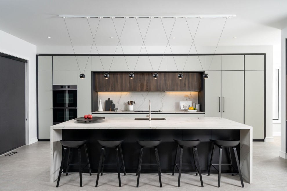Modern Family Home - Modern - Kitchen - Toronto - by Zaneen Lighting ...