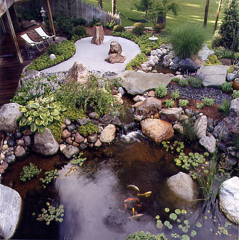 Meditative Garden moderne-have