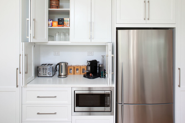 Sneaky Storage Ideas For Small, How To Hide Kitchen Appliances