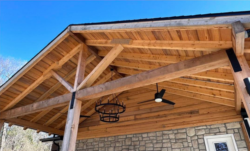 Deck - rustic deck idea
