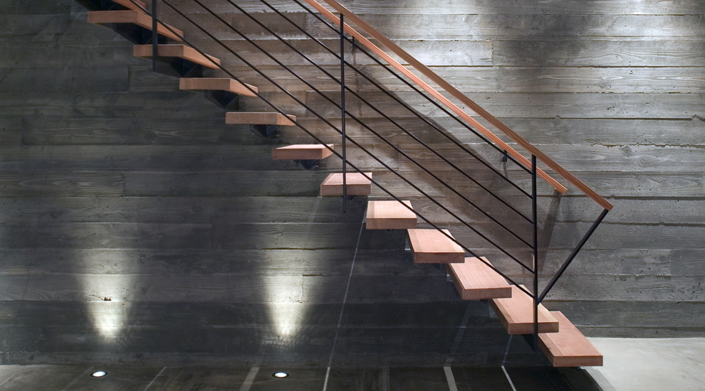 Modern staircase in San Francisco.