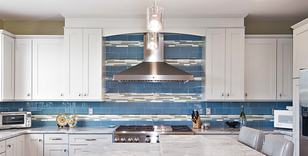Inspiration for a transitional kitchen remodel in Baltimore