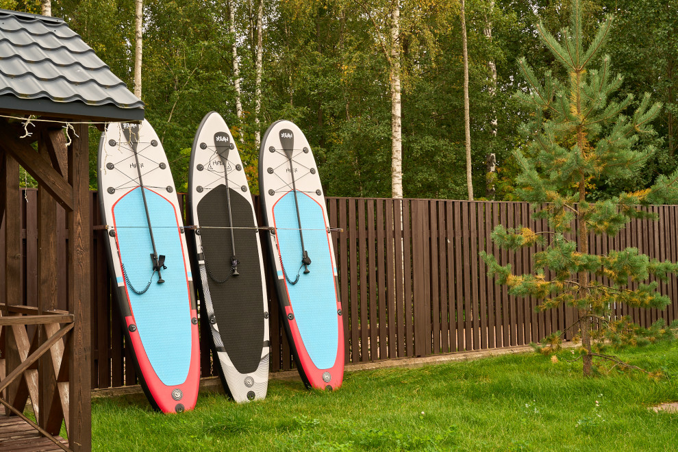 База отдыха на берегу озера. Ялкала.