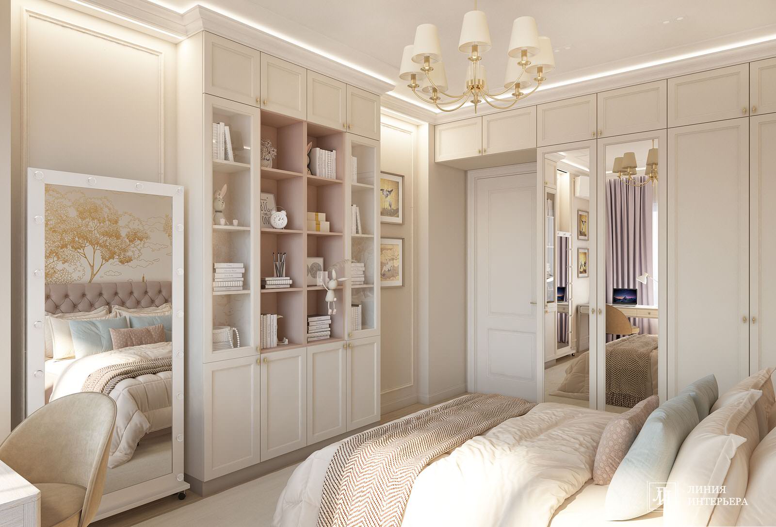 Интерьер квартиры современная классика