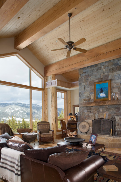 Spanish Peaks House montagne-salon