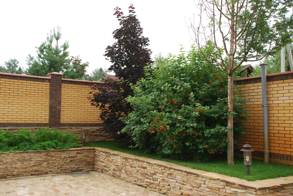 Сад на сложном рельефе