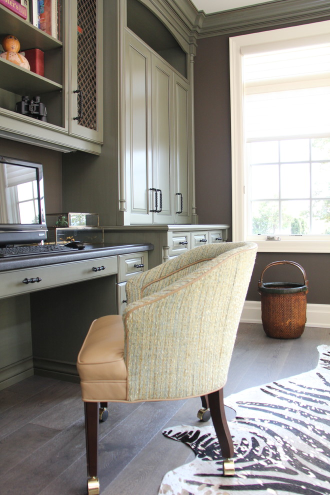 NiagaraontheLake custom home Transitional Home Office Toronto