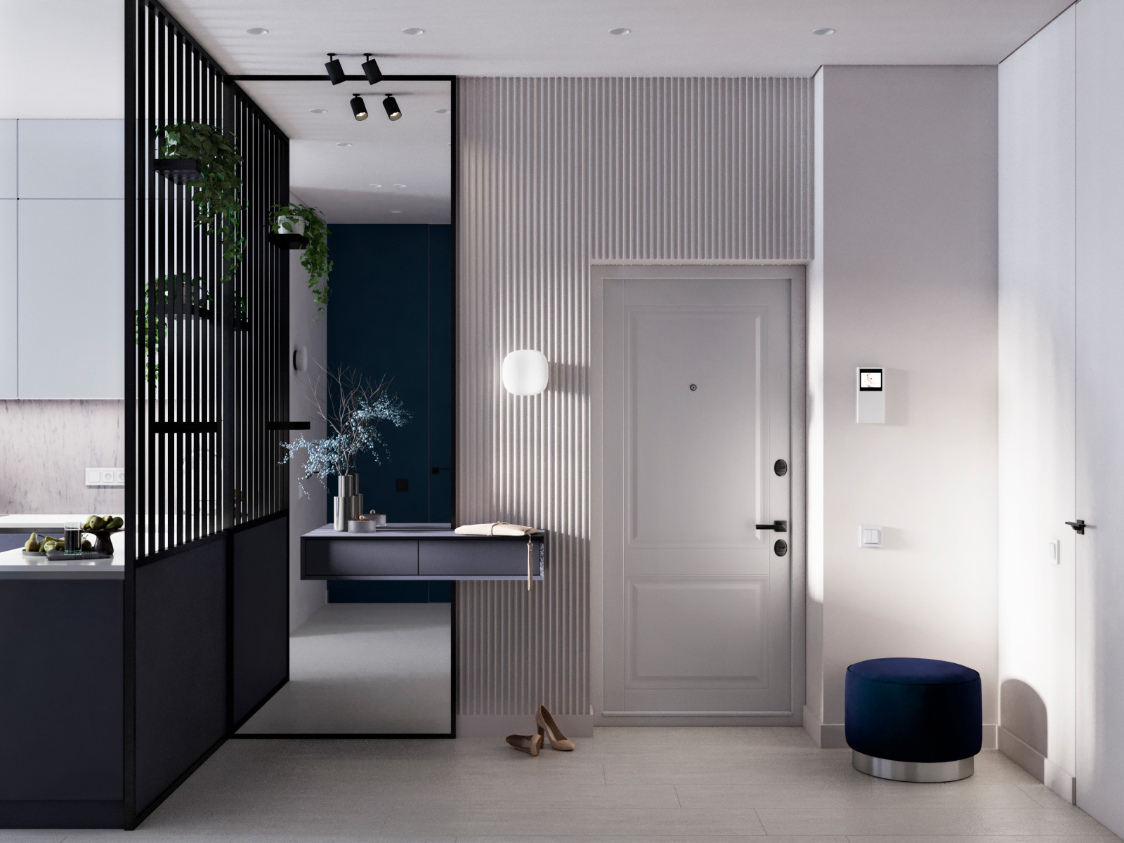 Интерьер квартиры в ЖК Романтика 66 м2