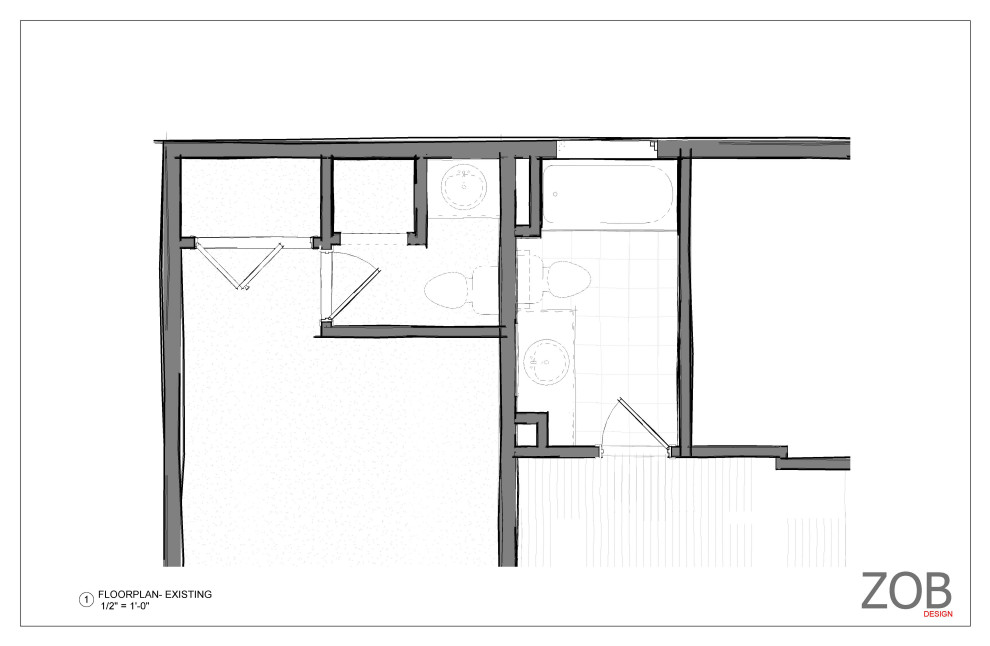Bathroom - transitional bathroom idea in Denver
