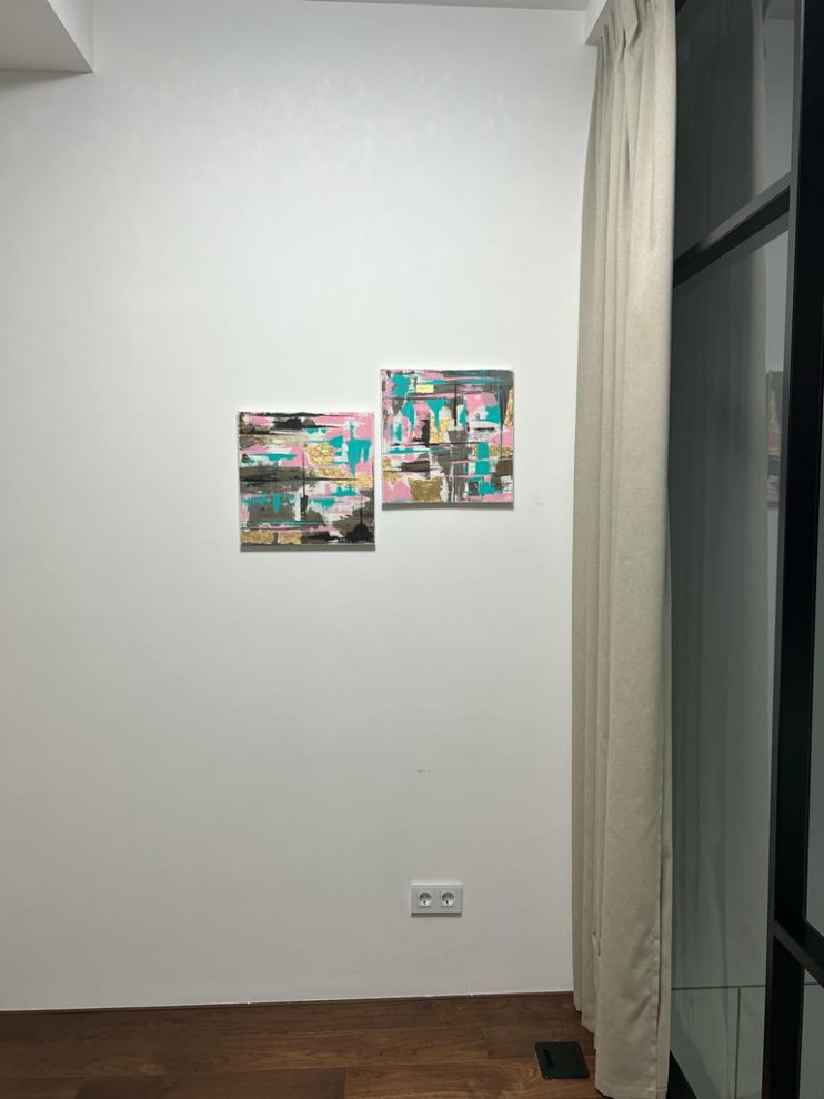 Оформление живописью дуплекса в Москве