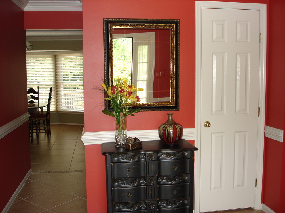 Inspiration for a transitional entryway remodel in Baltimore