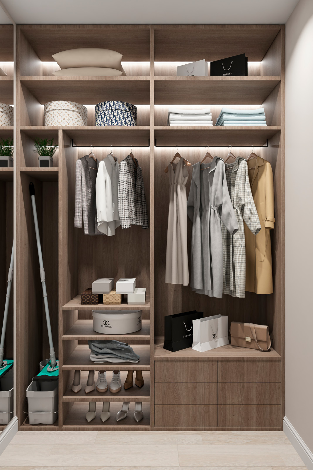 Дизайн квартиры в ЖК "Октябрьский" г.Тюмень