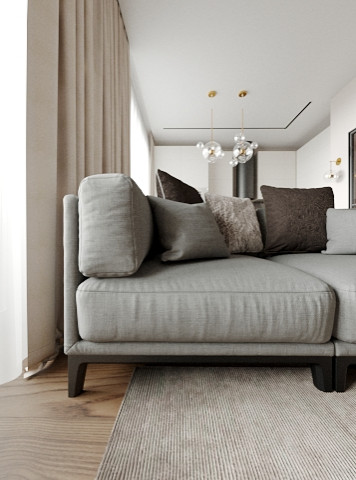 Небольшая квартира в ЖК Отрада для молодой женщины.