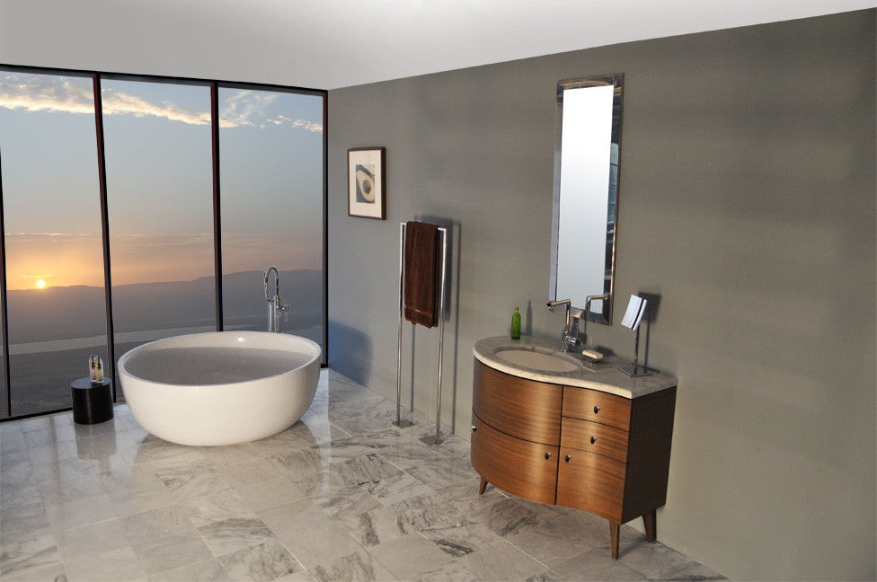 Contemporary Concepts Lacava Modern Bathroom Toronto by Del