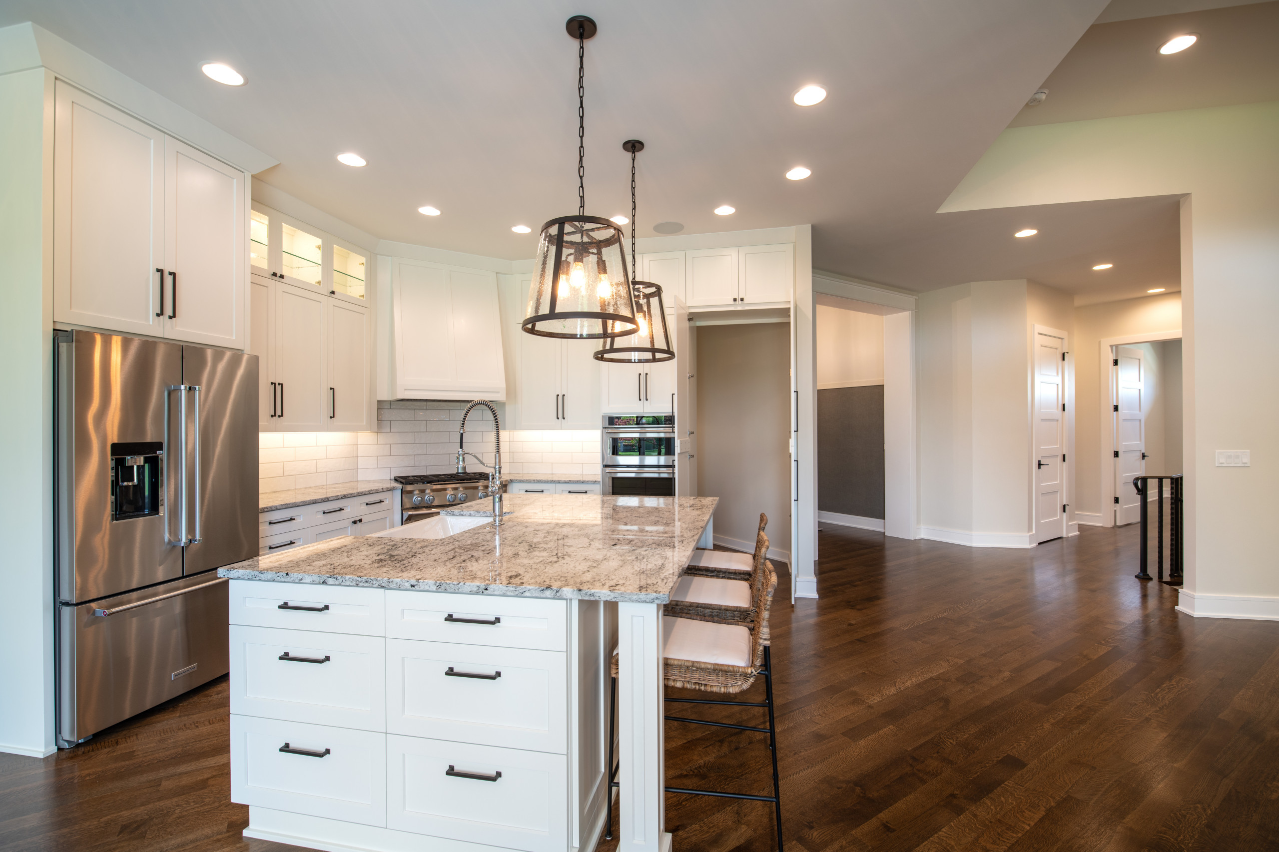 Moody Transitional Villa Home | Custom Build