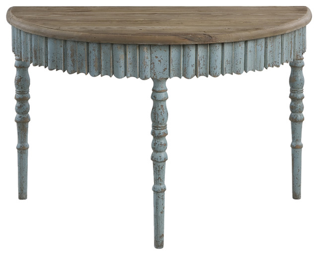 Uttermost Seamus Wood Console Table Traditional Console Tables by