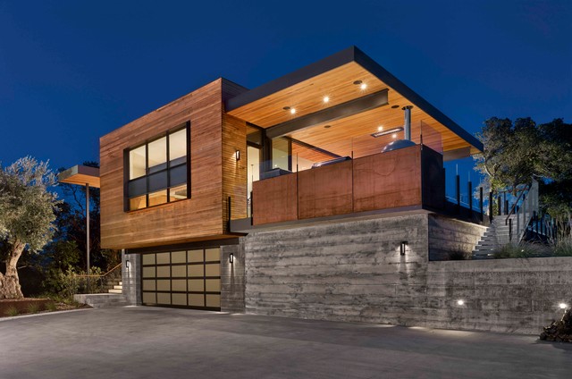RidgeView Residence contemporary-fasad