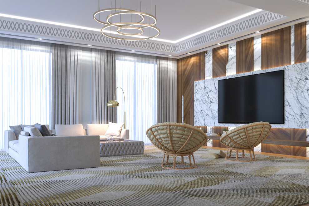 Дизайн Виллы в 3 этажа в городе Ашхабад