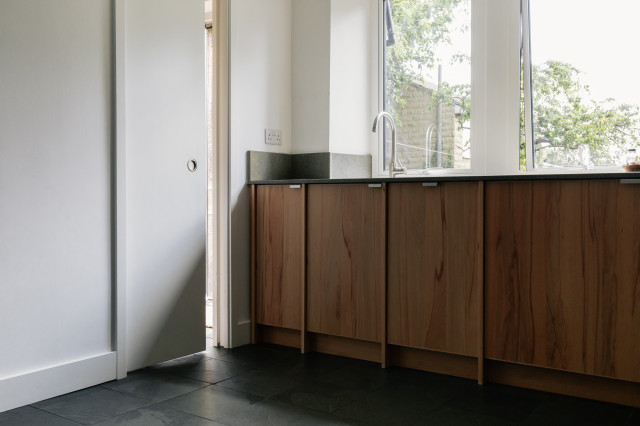 Back Lane Kitchen - Steamed Beech + Limestone modern-kitchen