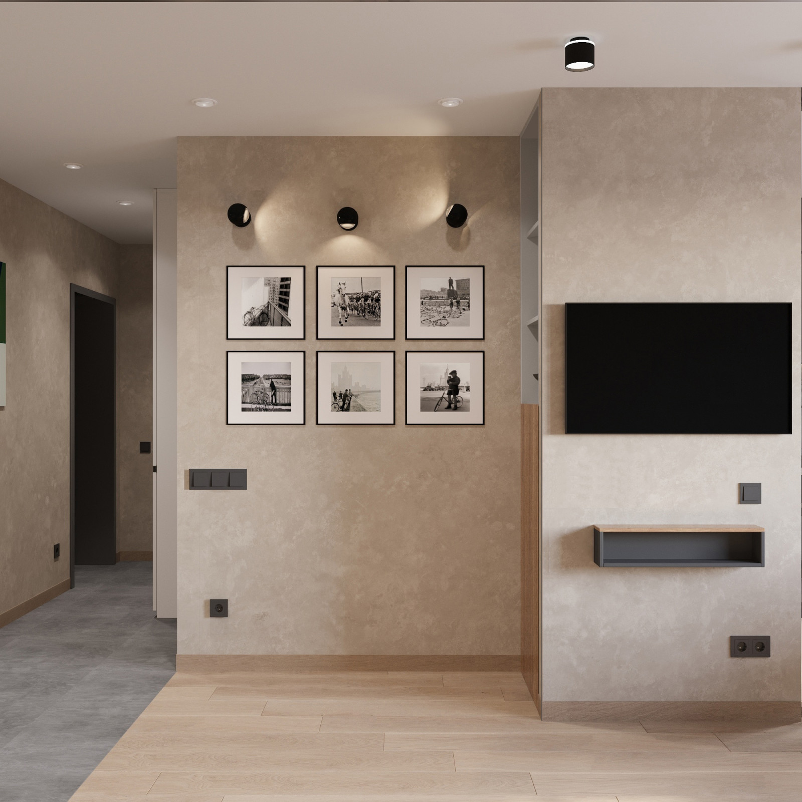 Дизайн проект квартиры , площадью 36 кв.м