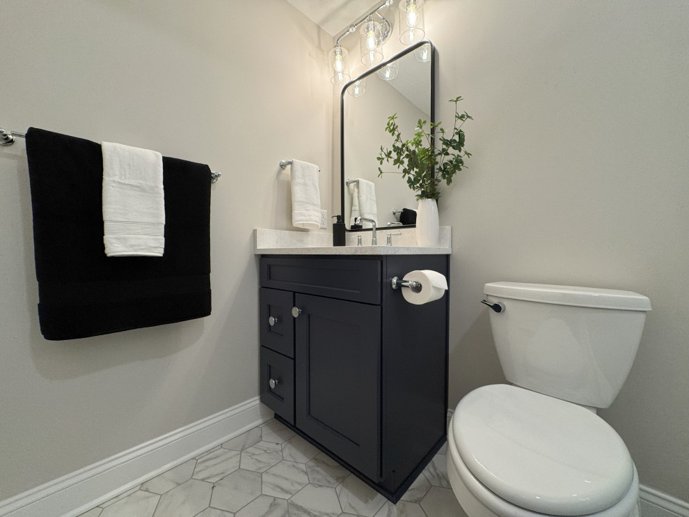 Compact Luxury Bathroom Design | Pittsburgh, PA