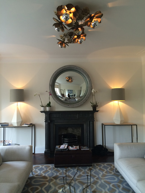 Earl's Court Sitting Room nyklassisk-dagligstue