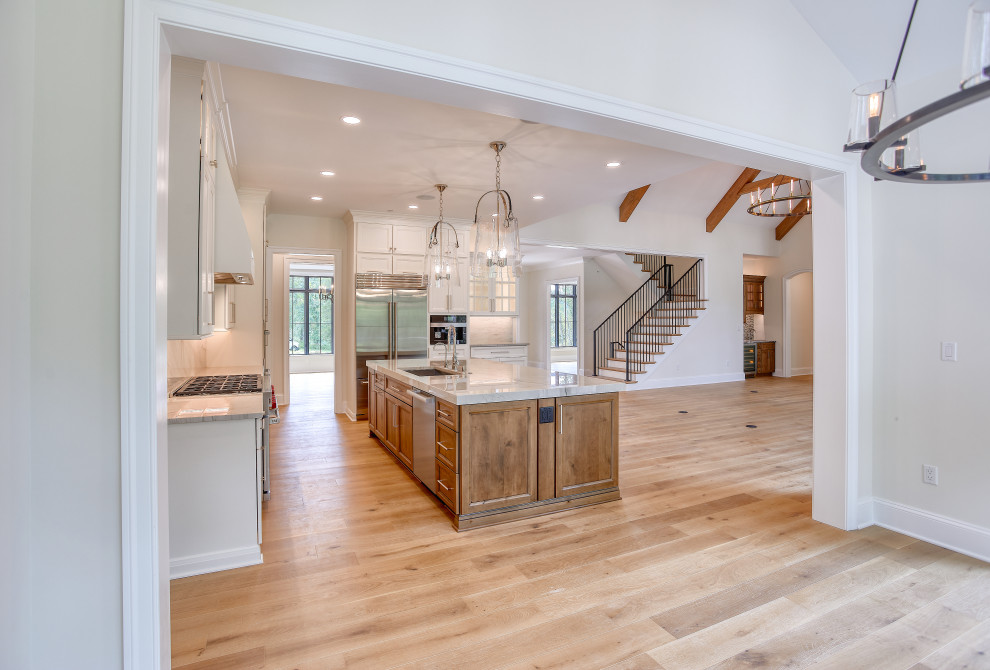 Vaulted Ceiling Custom Cabinetry Home