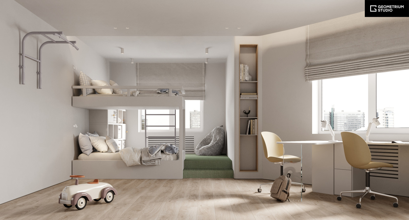 Угловая квартира, Новый бульвар