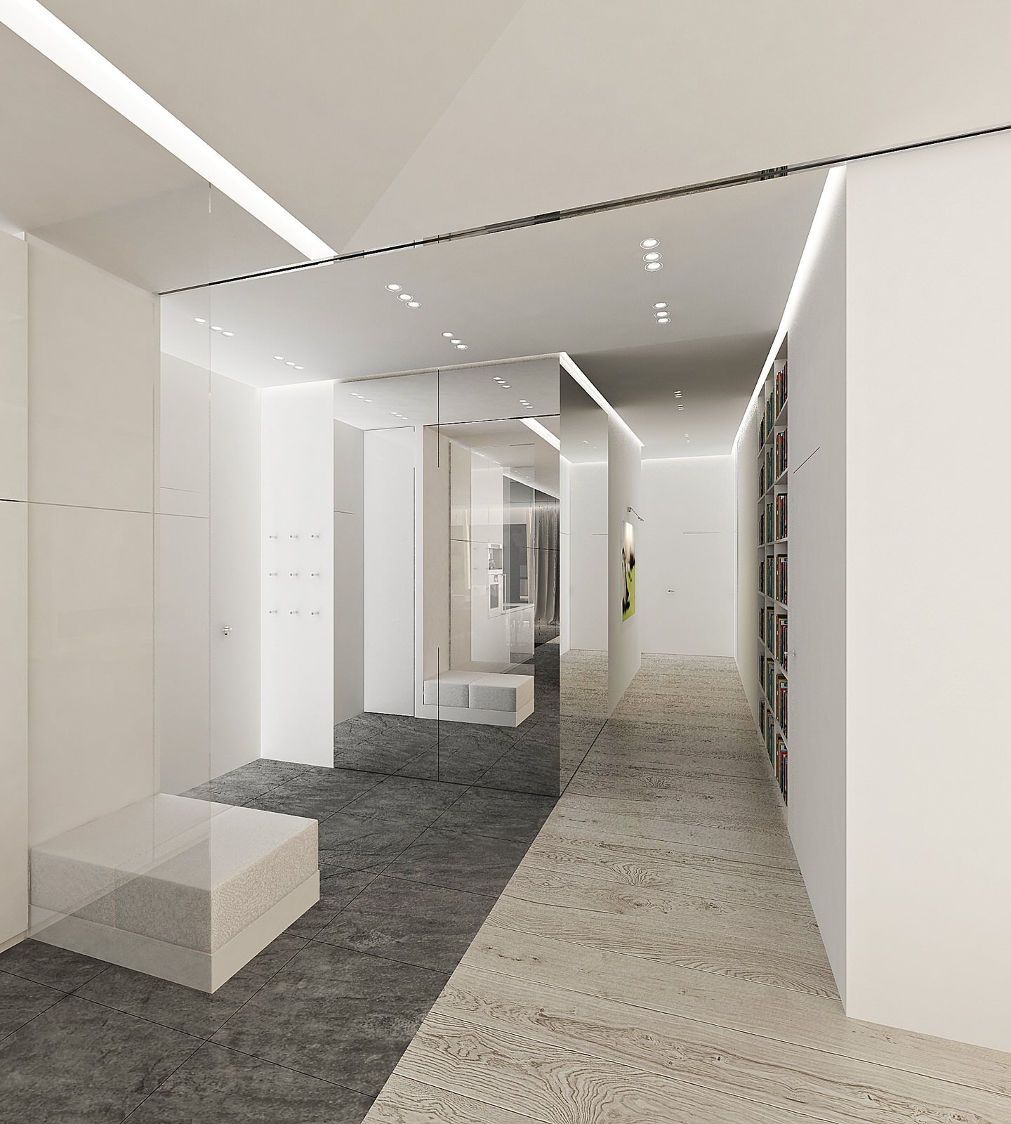 3D проект квартира "Садовые кварталы"