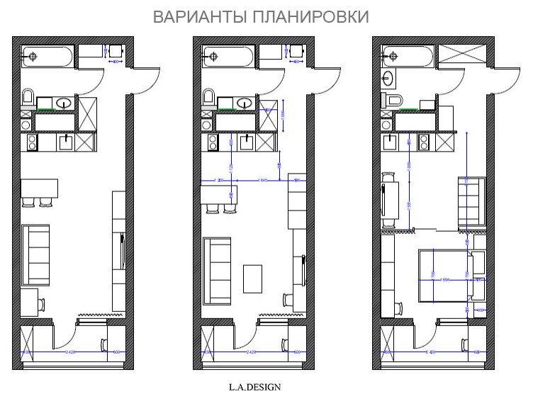 Квартира студия 32кв.м.