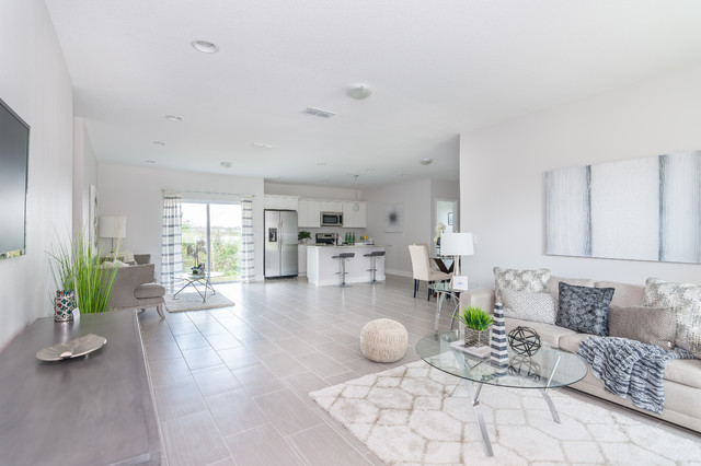 Haversham Staging contemporary-family-room