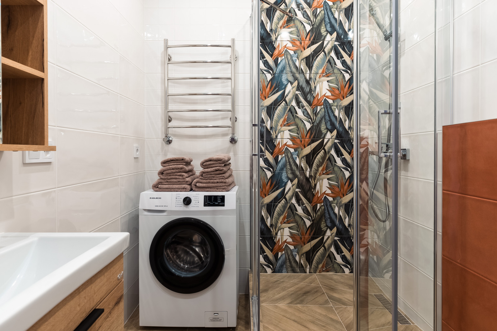 Акцентный ремонт в однушке 40 кв.м