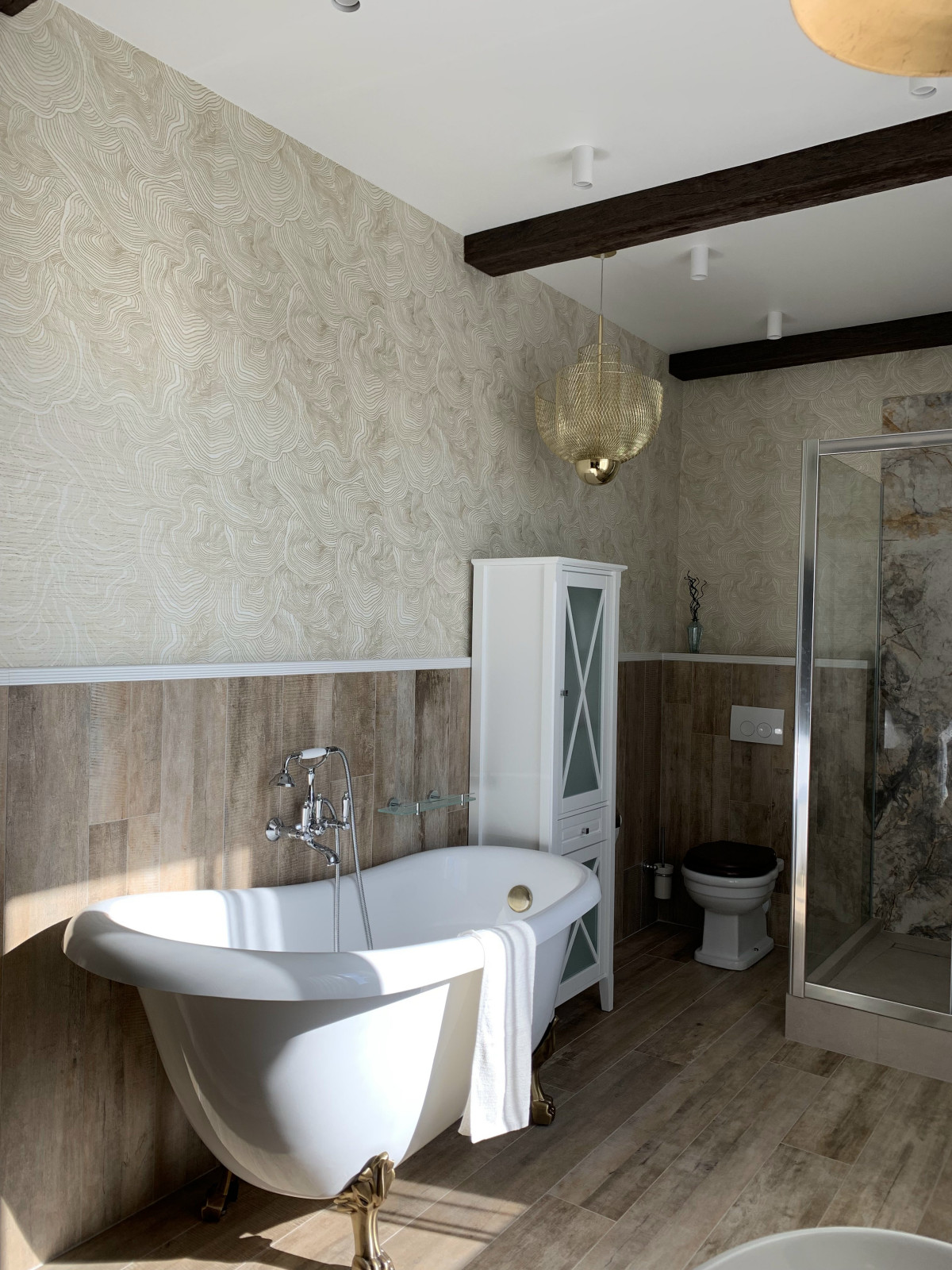 Ванная в загородном доме М. Седельниково