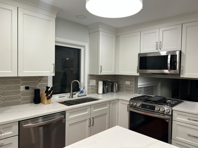 New, Bright Kitchen contemporary-kitchen
