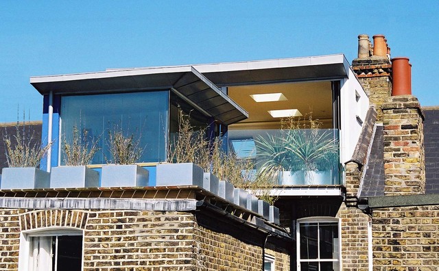 Loft Conversion On Victorian Terraced House Contemporary