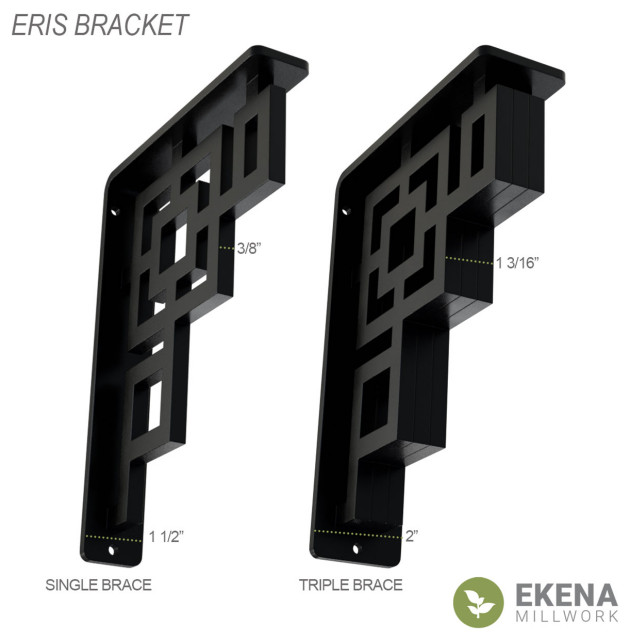 Eris Wrought Iron Bracket, 2