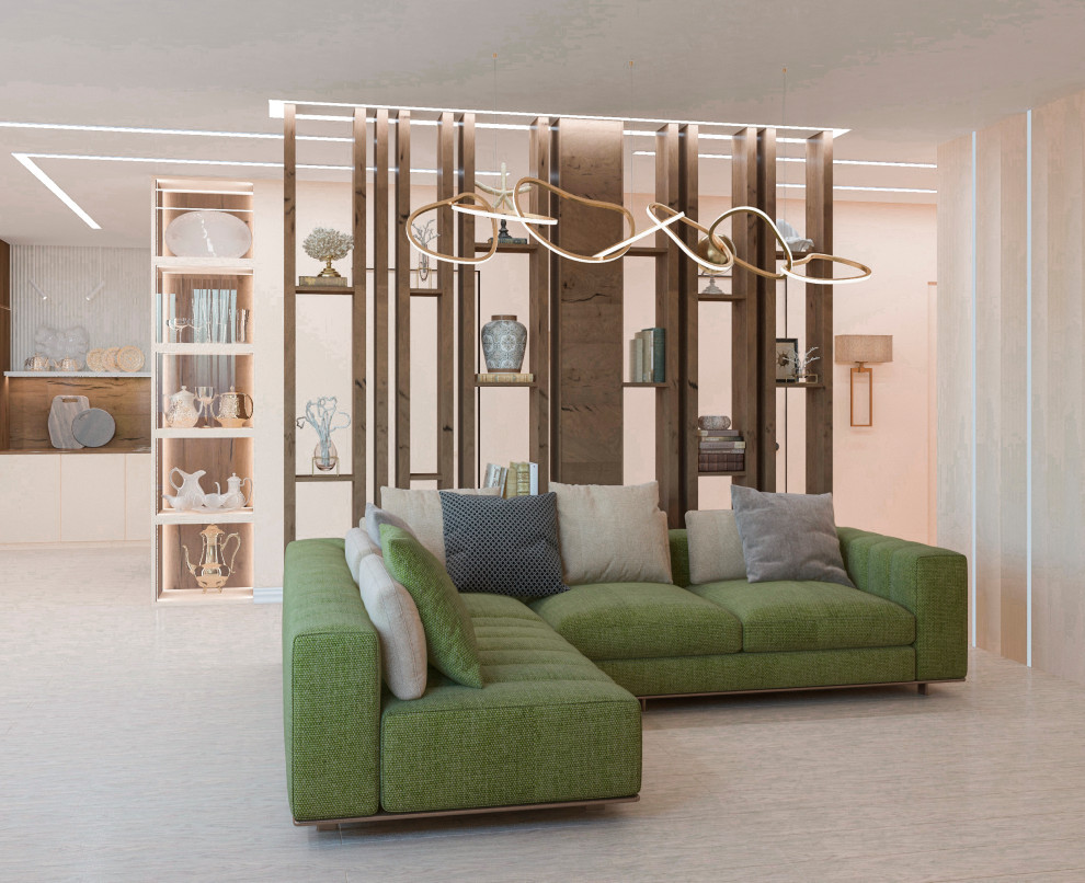 Загородный дом в светлых тонах