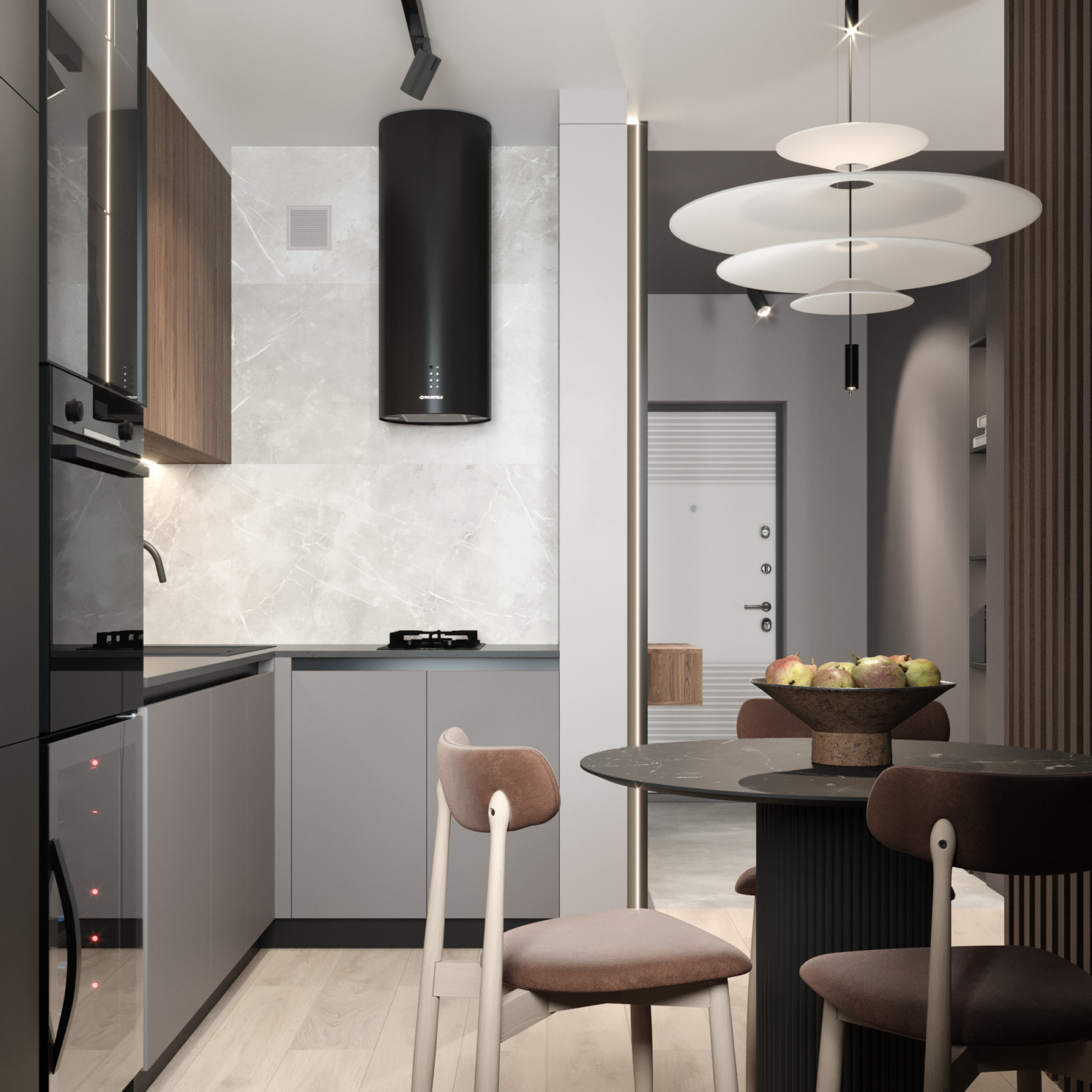 Дизайн интерьера студии ул. Авангардная